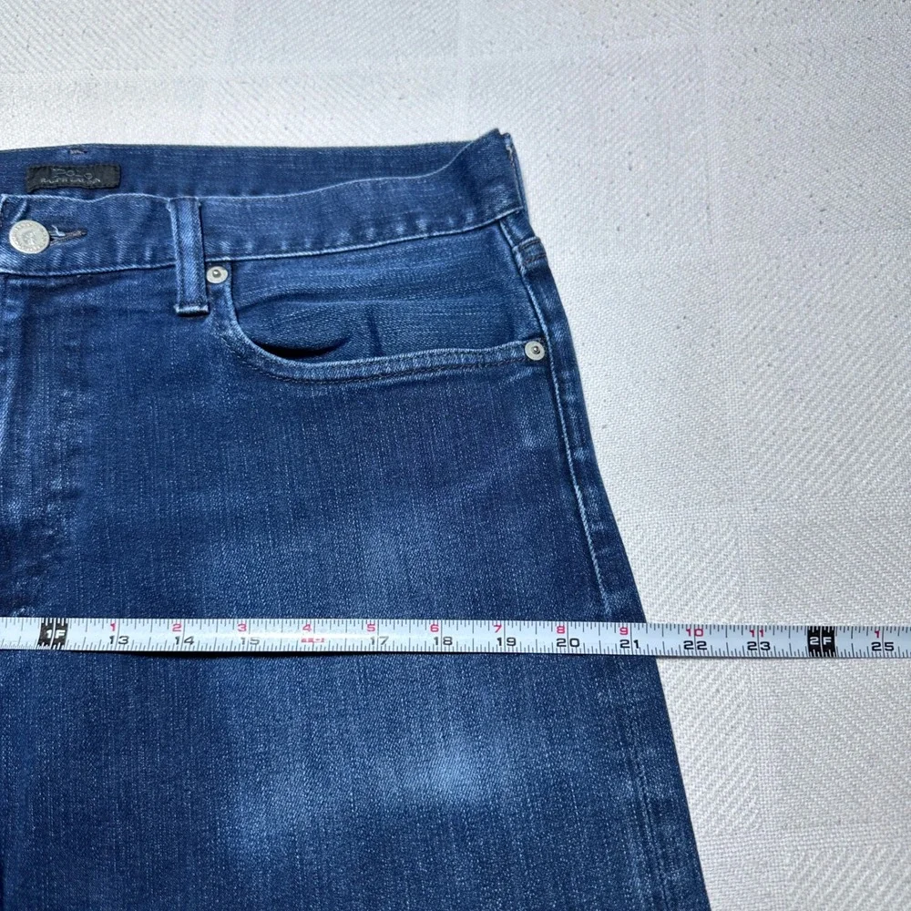 Polo Ralph Lauren Jeans Mens 34x30 Hampton Relaxed Straight Dark Wash Stretch